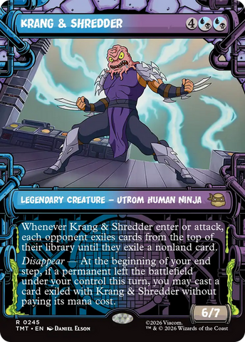 Magic | Krang & Shredder (Showcase) [Teenage Mutant Ninja Turtles] | The Nerd Merchant