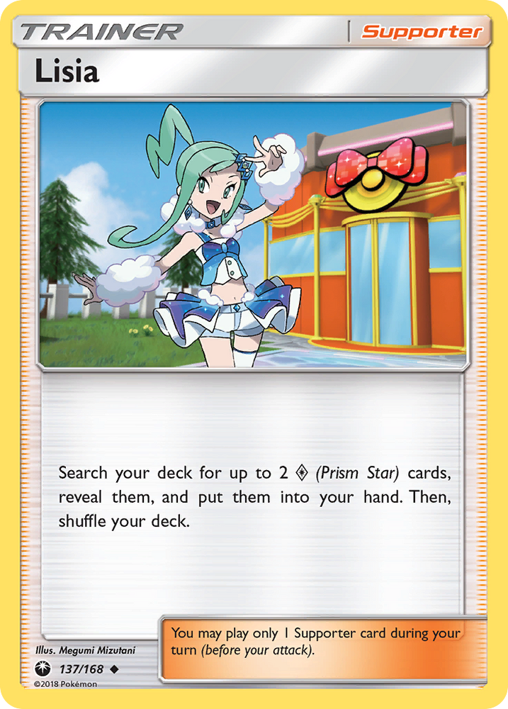 Pokemon | Lisia (137/168) [Sun & Moon: Celestial Storm] | The Nerd Merchant