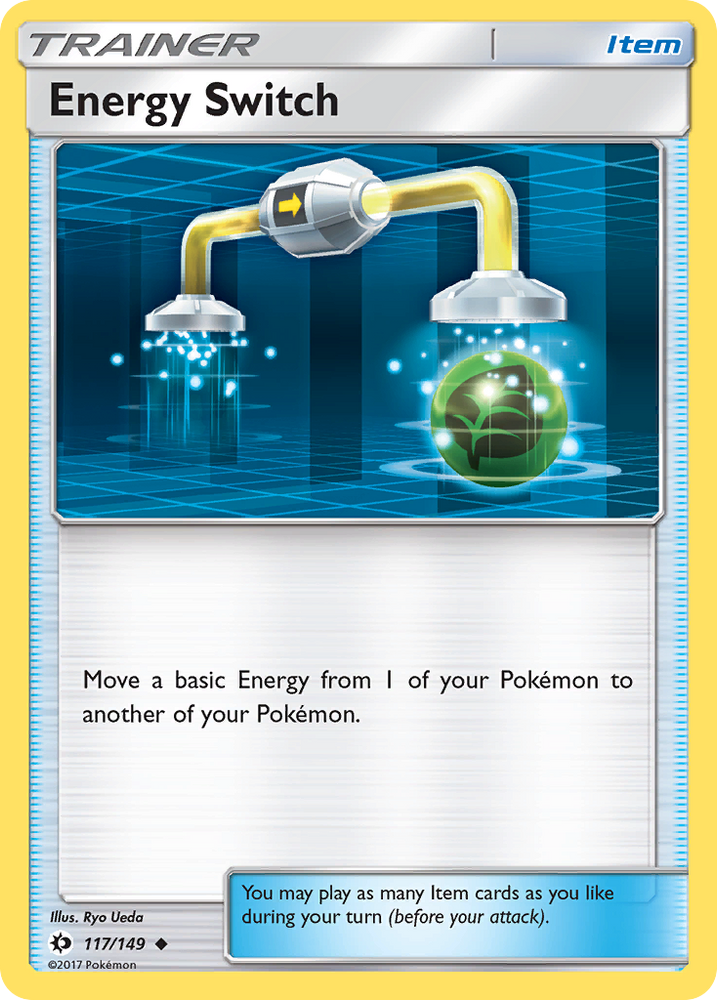 Pokemon | Energy Switch (117/149) [Sun & Moon: Base Set] | The Nerd Merchant
