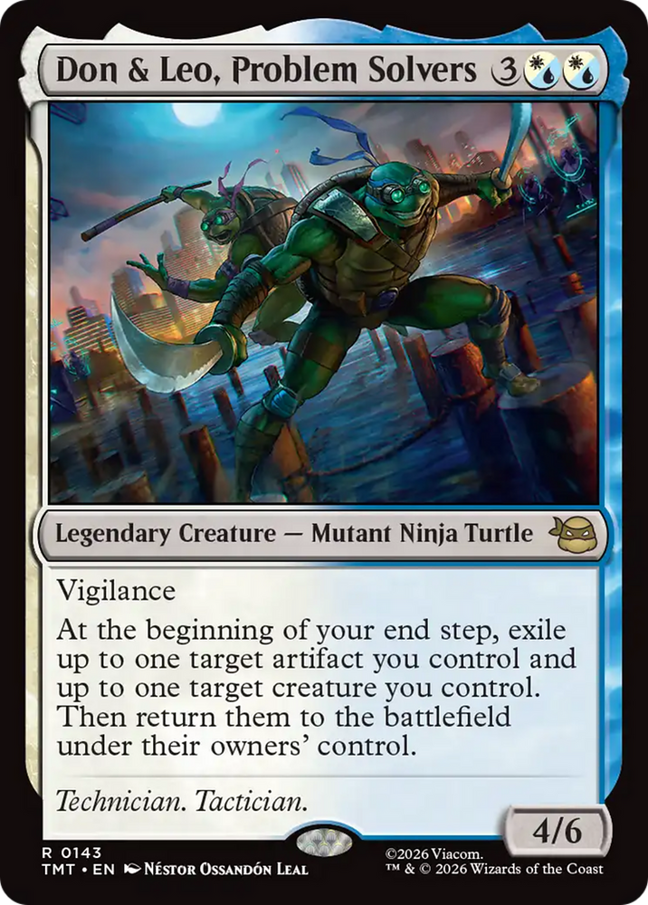 Magic | Don & Leo, Problem Solvers [Teenage Mutant Ninja Turtles] | The Nerd Merchant