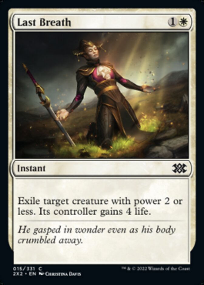 Magic | Last Breath [Double Masters 2022] | The Nerd Merchant