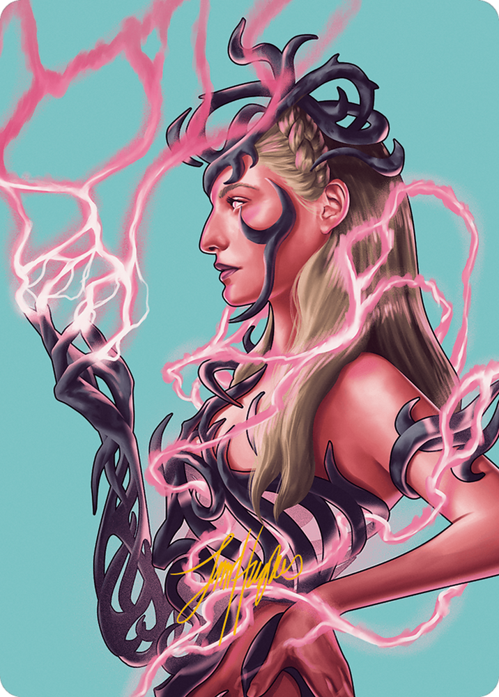 Magic | Breya, Etherium Shaper Art Card (Gold-Stamped Signature) [Modern Horizons 3 Art Series] | The Nerd Merchant