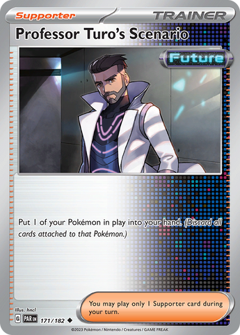 Pokemon | Professor Turo's Scenario (171/182) [Scarlet & Violet: Paradox Rift] | The Nerd Merchant