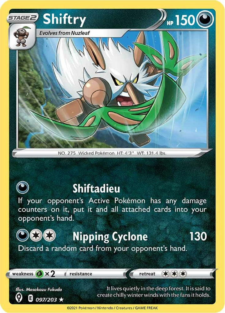 Pokemon | Shiftry (097/203) [Sword & Shield: Evolving Skies] | The Nerd Merchant