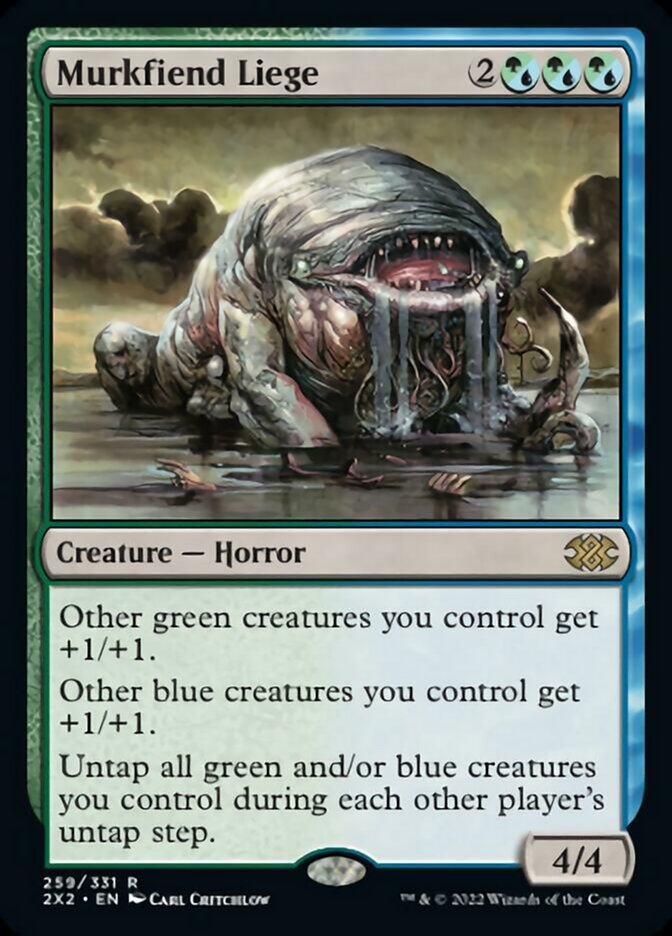 Magic | Murkfiend Liege [Double Masters 2022] | The Nerd Merchant