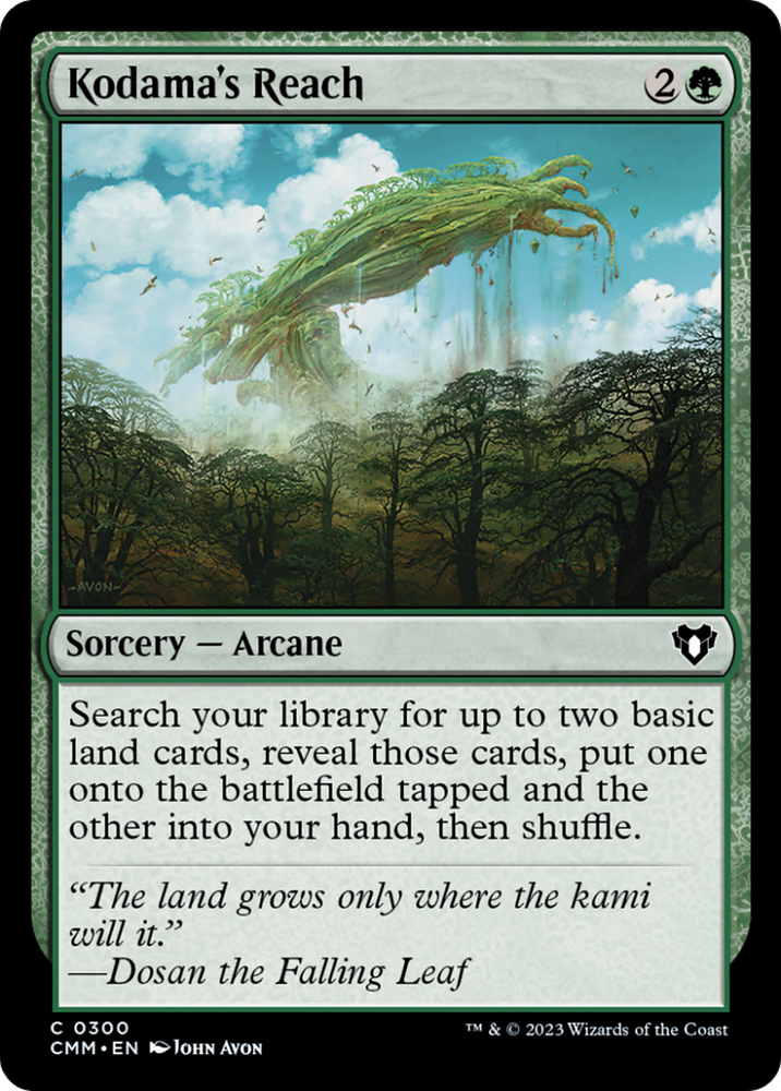 Magic | Kodama's Reach [Commander Masters] | The Nerd Merchant