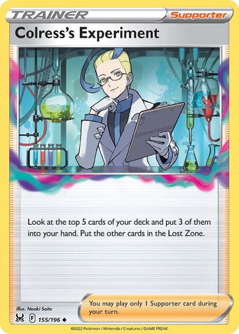 Pokemon | Colress's Experiment (155/196) [Sword & Shield: Lost Origin] | The Nerd Merchant