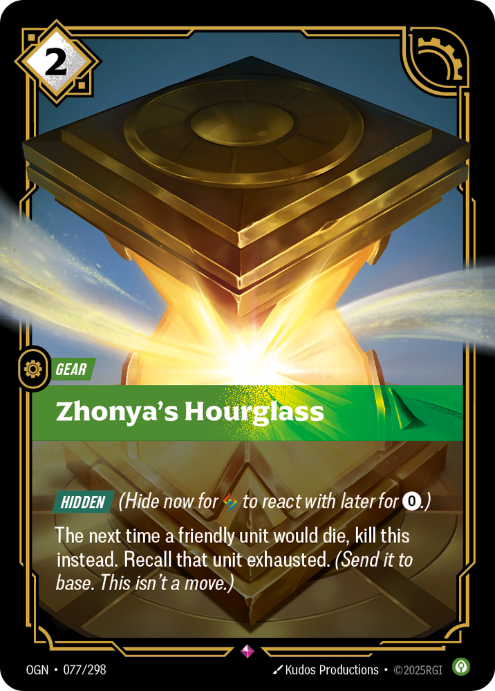 Zhonya's Hourglass (Foil) - Origins #77