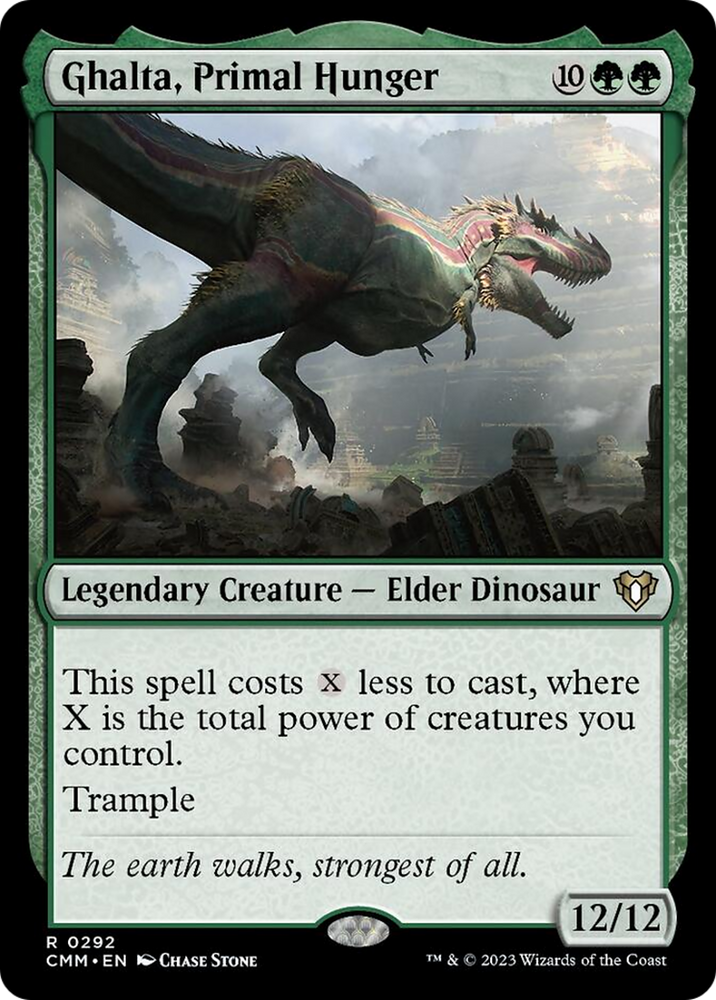 Magic | Ghalta, Primal Hunger [Commander Masters] | The Nerd Merchant
