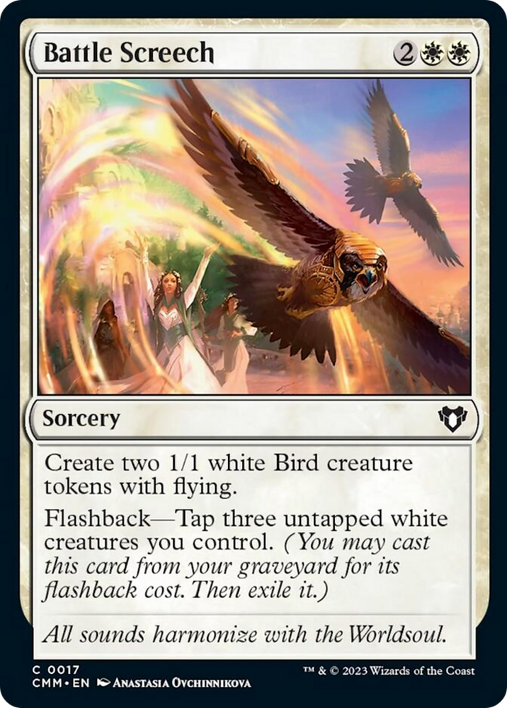 Magic | Battle Screech [Commander Masters] | The Nerd Merchant