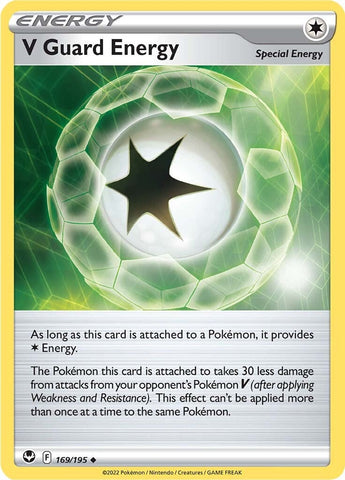 Pokemon | V Guard Energy (169/195) [Sword & Shield: Silver Tempest] | The Nerd Merchant