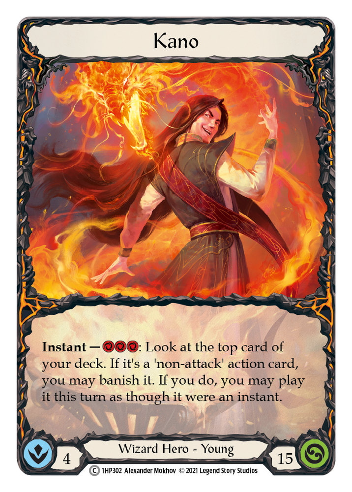 Flesh and Blood TCG | Kano [1HP302] (History Pack 1) | The Nerd Merchant