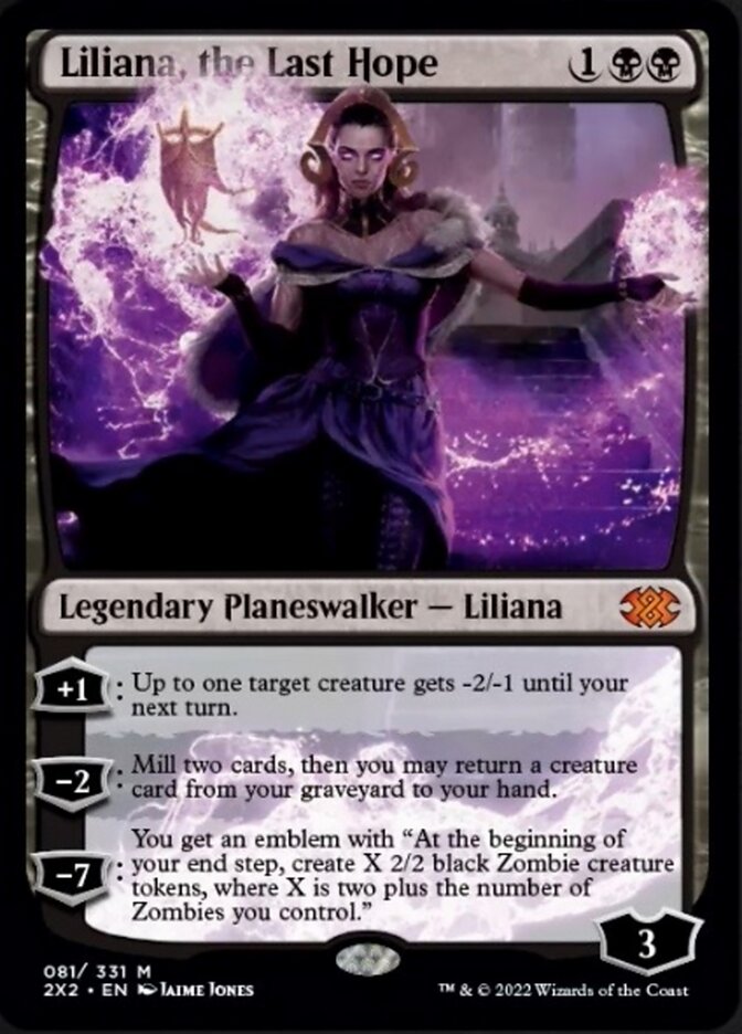 Magic | Liliana, the Last Hope [Double Masters 2022] | The Nerd Merchant