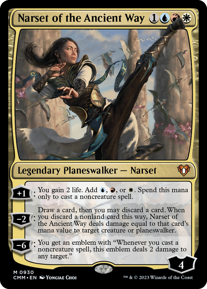 Magic | Narset of the Ancient Way [Commander Masters] | The Nerd Merchant