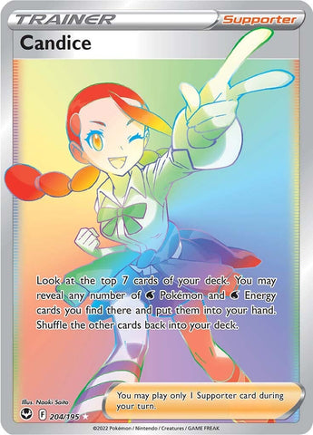 Pokemon | Candice (204/195) [Sword & Shield: Silver Tempest] | The Nerd Merchant