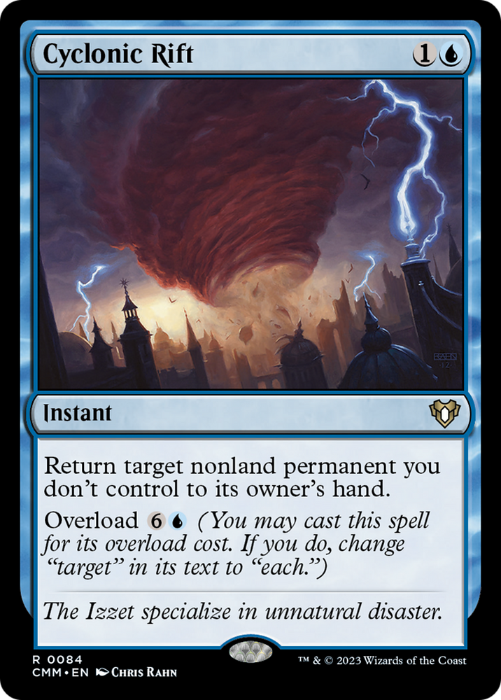 Magic | Cyclonic Rift [Commander Masters] | The Nerd Merchant