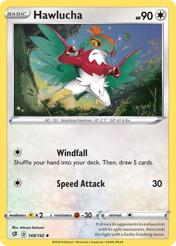 Pokemon | Hawlucha (148/192) [Sword & Shield: Rebel Clash] | The Nerd Merchant