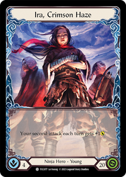 Flesh and Blood TCG | Ira, Crimson Haze [TCC077] (Round the Table: TCC x LSS)  Rainbow Foil | The Nerd Merchant