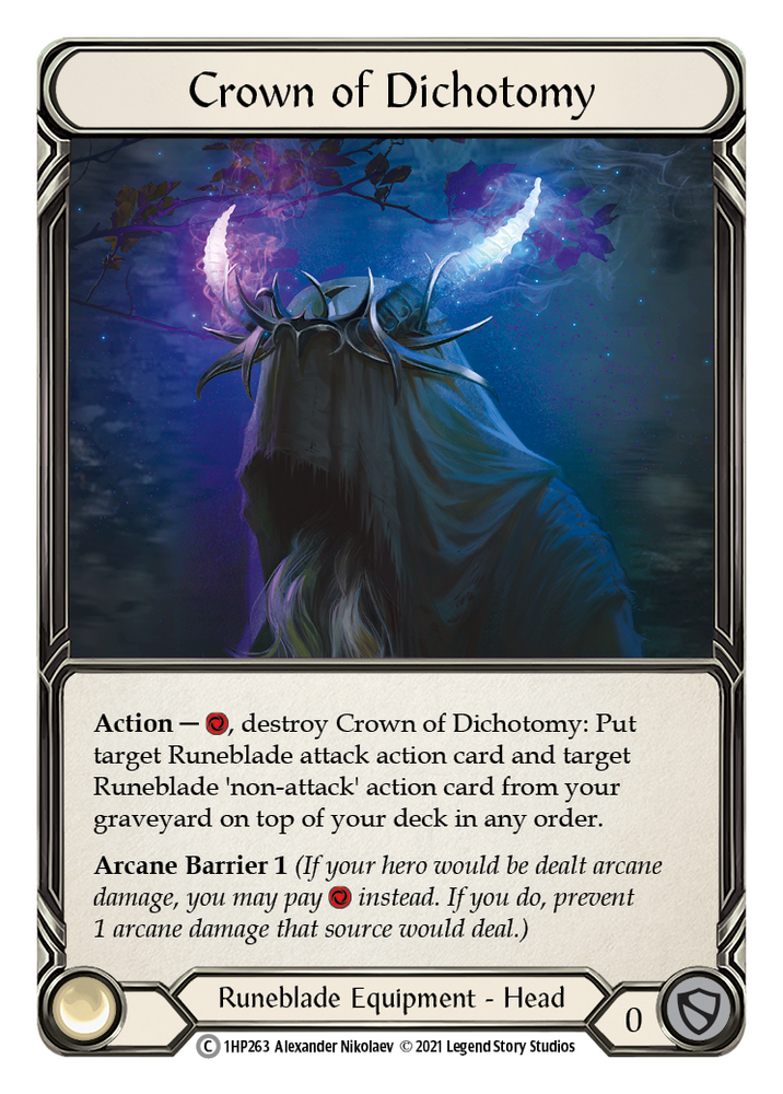Flesh and Blood TCG | Crown of Dichotomy [1HP263] (History Pack 1) | The Nerd Merchant