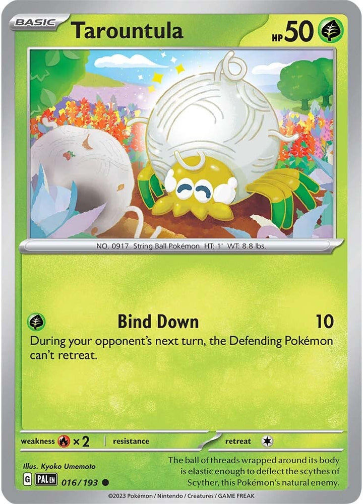 Pokemon | Tarountula (016/193) [Scarlet & Violet: Paldea Evolved] | The Nerd Merchant