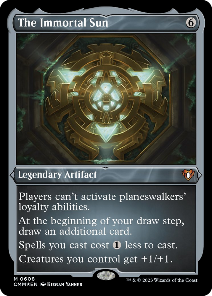 Magic | The Immortal Sun (Foil Etched) [Commander Masters] | The Nerd Merchant