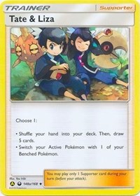 Pokemon | Tate & Liza (148a/168) (Alternate Art Promo) (Battle Arena Deck Exclusive) [Sun & Moon: Celestial Storm] | The Nerd Merchant