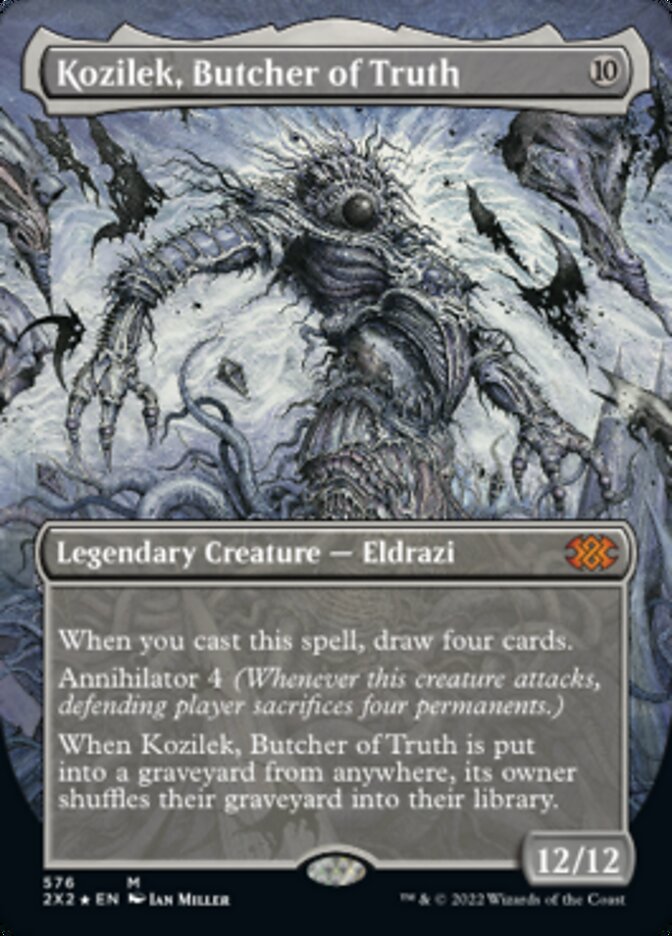 Magic | Kozilek, Butcher of Truth (Textured Foil) [Double Masters 2022] | The Nerd Merchant