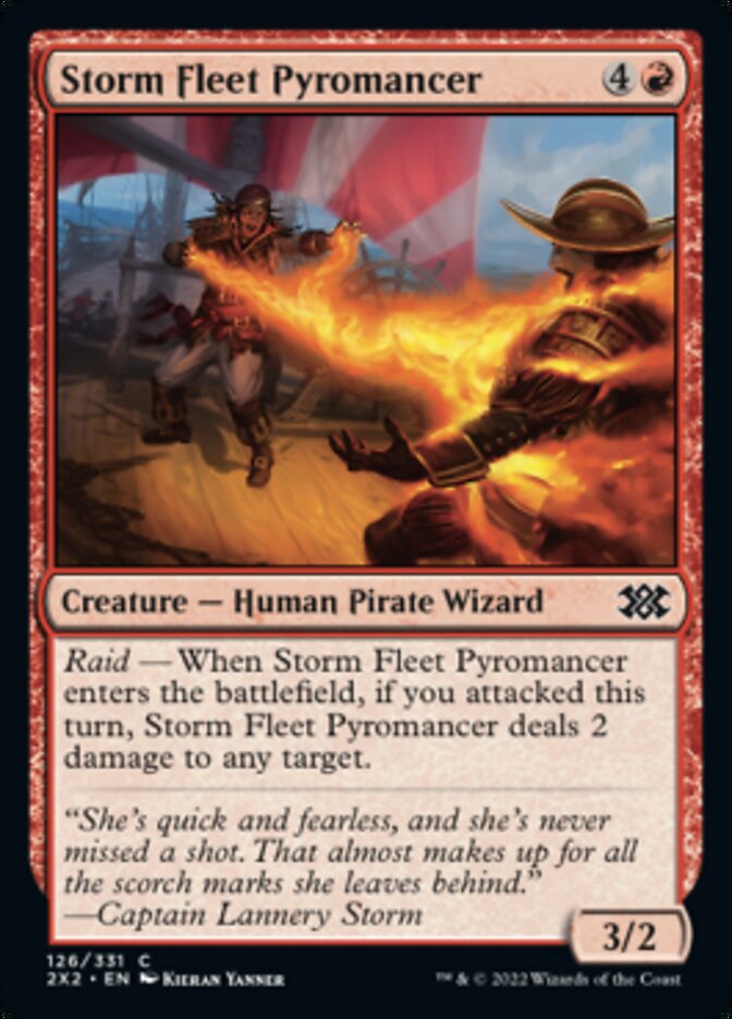 Magic | Storm Fleet Pyromancer [Double Masters 2022] | The Nerd Merchant