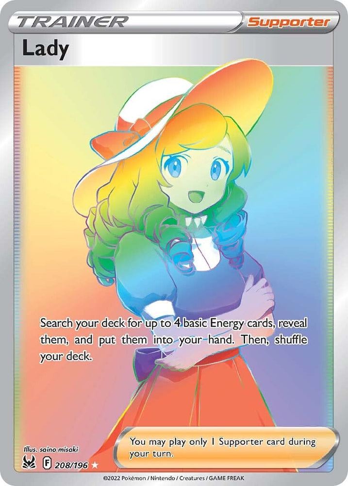 Pokemon | Lady (208/196) [Sword & Shield: Lost Origin] | The Nerd Merchant