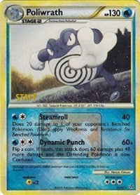 Pokemon | Poliwrath (21/95) (League Promo Staff) [HeartGold & SoulSilver: Unleashed] | The Nerd Merchant