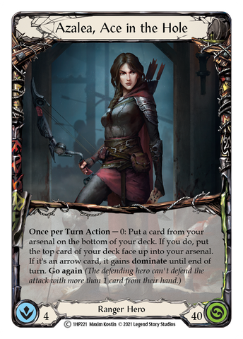 Flesh and Blood TCG | Azalea, Ace in the Hole [1HP221] (History Pack 1) | The Nerd Merchant