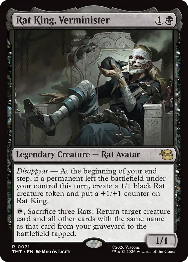 Magic | Rat King, Verminister [Teenage Mutant Ninja Turtles] | The Nerd Merchant