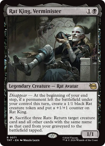 Magic | Rat King, Verminister [Teenage Mutant Ninja Turtles] | The Nerd Merchant