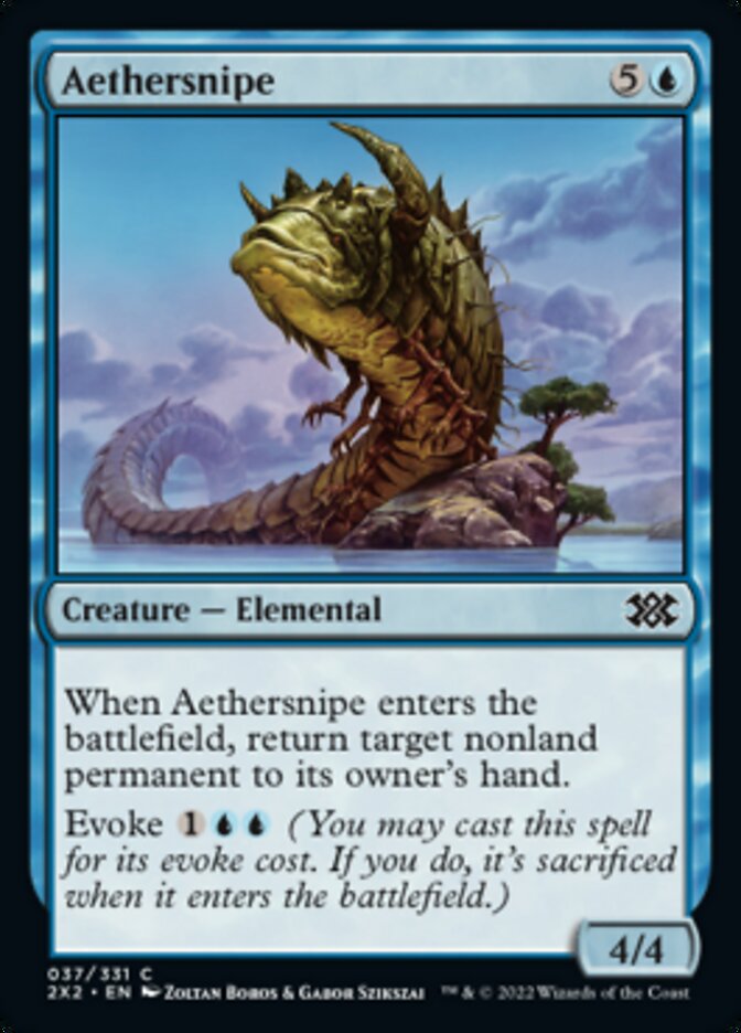 Magic | Aethersnipe [Double Masters 2022] | The Nerd Merchant