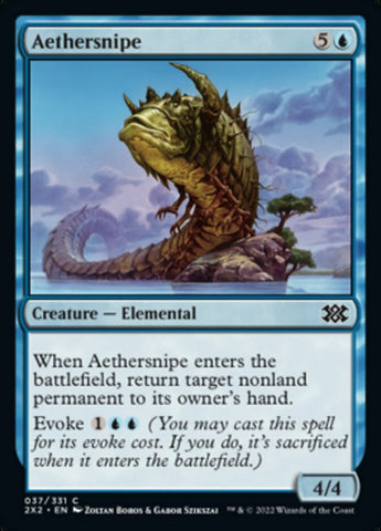 Magic | Aethersnipe [Double Masters 2022] | The Nerd Merchant