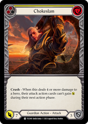 Flesh and Blood TCG | Chokeslam (Yellow) [TCC040] (Round the Table: TCC x LSS) | The Nerd Merchant