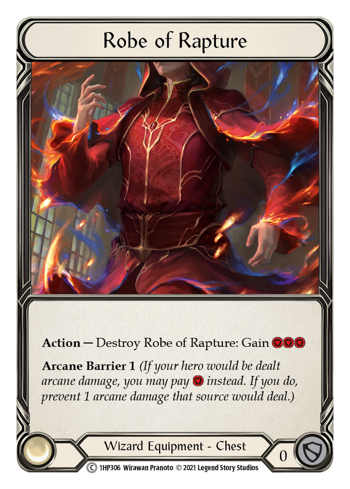 Flesh and Blood TCG | Robe of Rapture [1HP306] (History Pack 1) | The Nerd Merchant