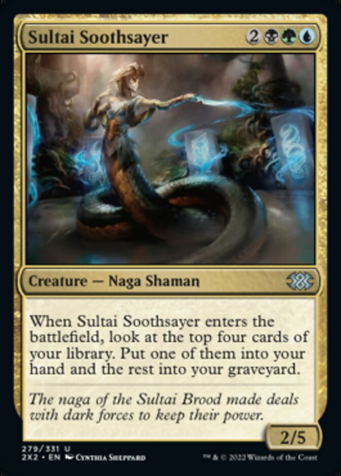 Magic | Sultai Soothsayer [Double Masters 2022] | The Nerd Merchant