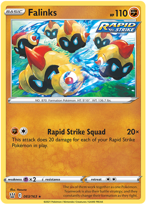 Pokemon | Falinks (083/163) [Sword & Shield: Battle Styles] | The Nerd Merchant