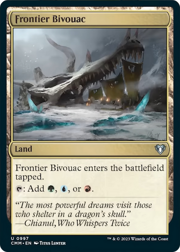 Magic | Frontier Bivouac [Commander Masters] | The Nerd Merchant