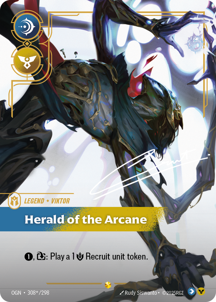Herald of the Arcane (Foil) - Origins #308