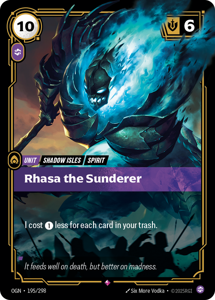 Rhasa the Sunderer (Foil) - Origins #195