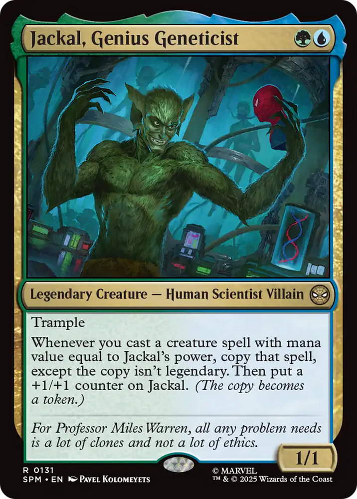 Magic | Jackal, Genius Geneticist [Marvel's Spider-Man] | The Nerd Merchant