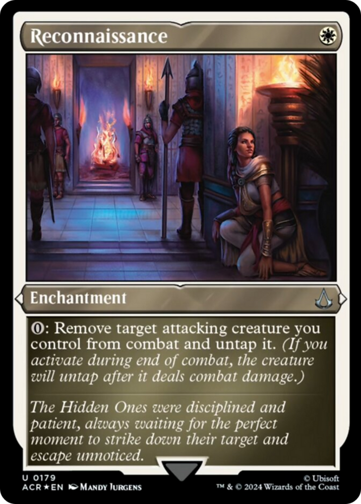 Magic | Reconnaissance (Foil Etched) [Assassin's Creed] | The Nerd Merchant
