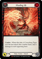 Flesh and Blood TCG | Mauling Qi [TCC088] (Round the Table: TCC x LSS) | The Nerd Merchant