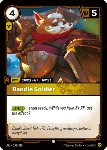 Bandle Soldier (Foil) - Unleashed (151/219)