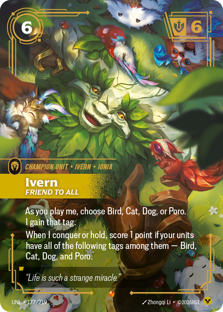 Ivern - Friend to All (Foil) - Unleashed (177/219)