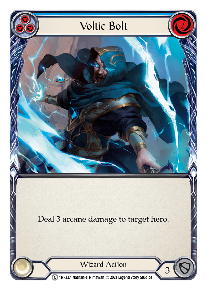 Flesh and Blood TCG | Voltic Bolt (Blue) [1HP337] (History Pack 1) | The Nerd Merchant