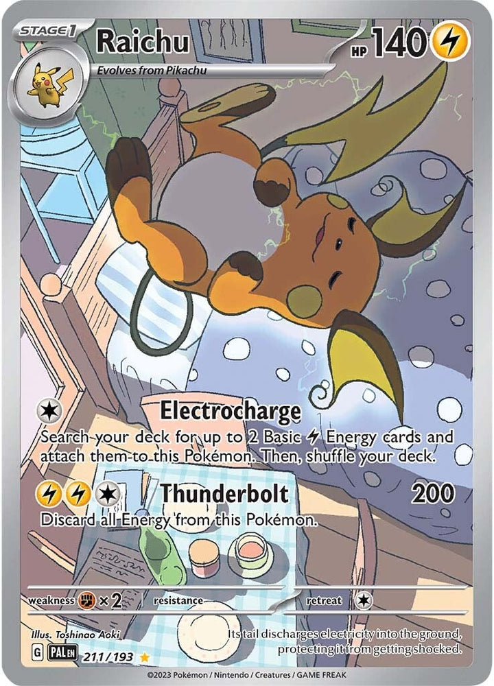 Pokemon | Raichu (211/193) [Scarlet & Violet: Paldea Evolved] | The Nerd Merchant