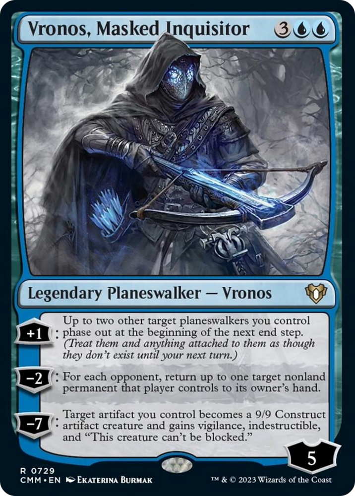Magic | Vronos, Masked Inquisitor [Commander Masters] | The Nerd Merchant